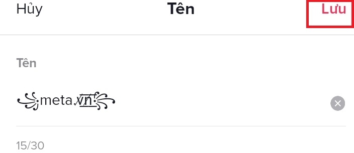 Cách đổi tên trên TikTok có ký tự đặc biệt