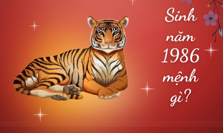 Sinh năm 1986 mệnh gì?