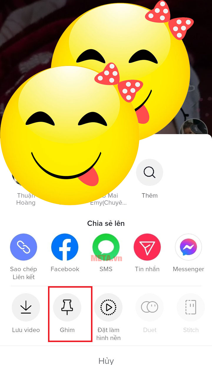 Cách ghim video trên TikTok Cách ghim video trên TikTok