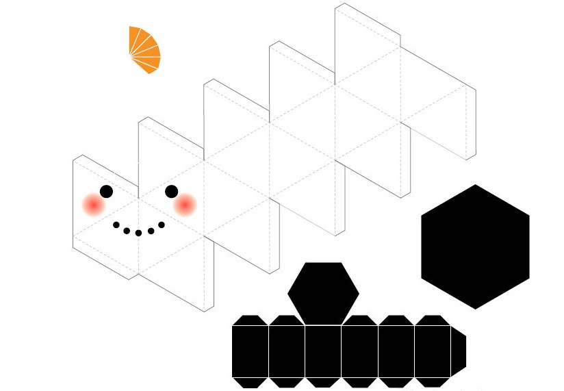 Cách làm người tuyết bằng giấy Cách làm người tuyết bằng giấy