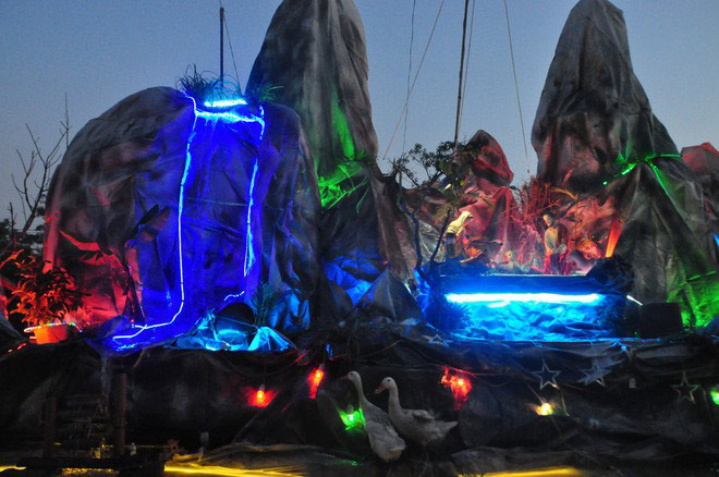 Hình ảnh hang đá Giáng Sinh đẹp Hình ảnh hang đá Giáng Sinh đẹp