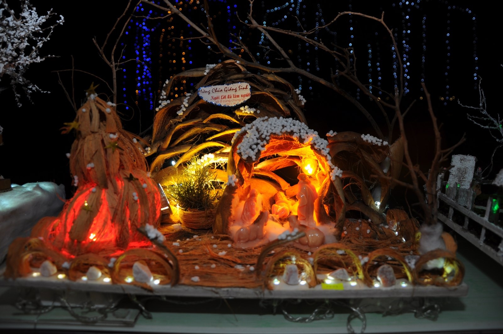 Mẫu hang đá Giáng Sinh nhỏ đẹp Mẫu hang đá Giáng Sinh nhỏ đẹp