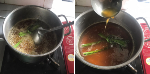 Làm nước đường