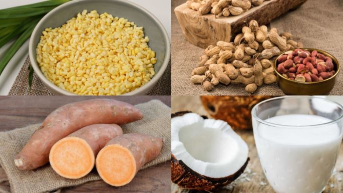 Nguyên liệu nấu chè Bà Ba