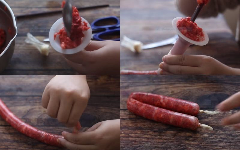 Nhồi lạp xưởng Nhồi lạp xưởng