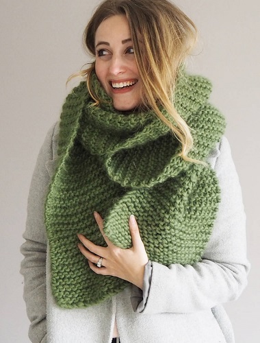 Mẫu khăn len đẹp, đơn giản nhất cho nam, nữ