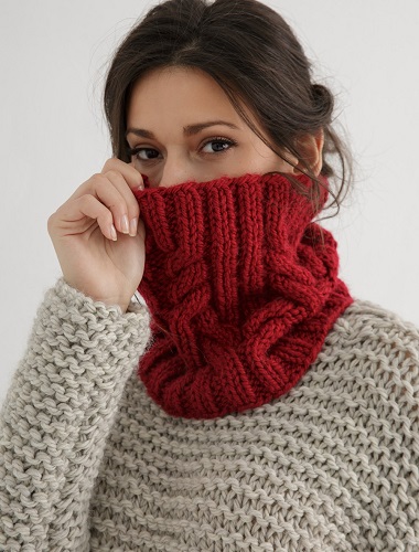 Mẫu khăn len đẹp, đơn giản nhất cho nam, nữ