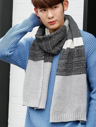 Mẫu khăn len đẹp, đơn giản nhất cho nam, nữ