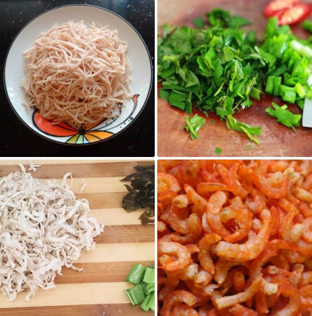 Cách làm bún thang gà