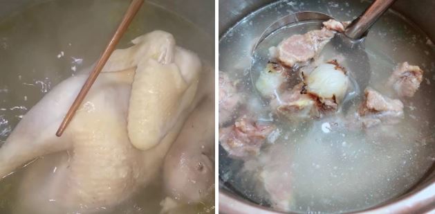 Cách nấu bún thang đơn giản