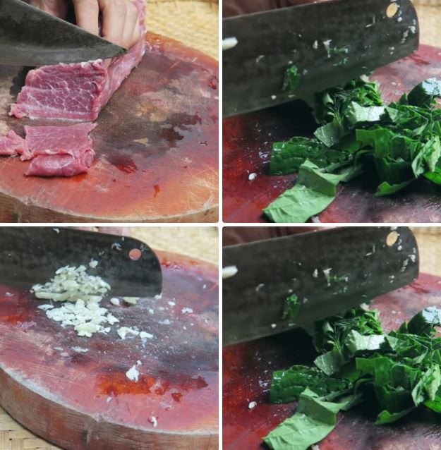 Cách làm thịt trâu xào lá lốt ngon