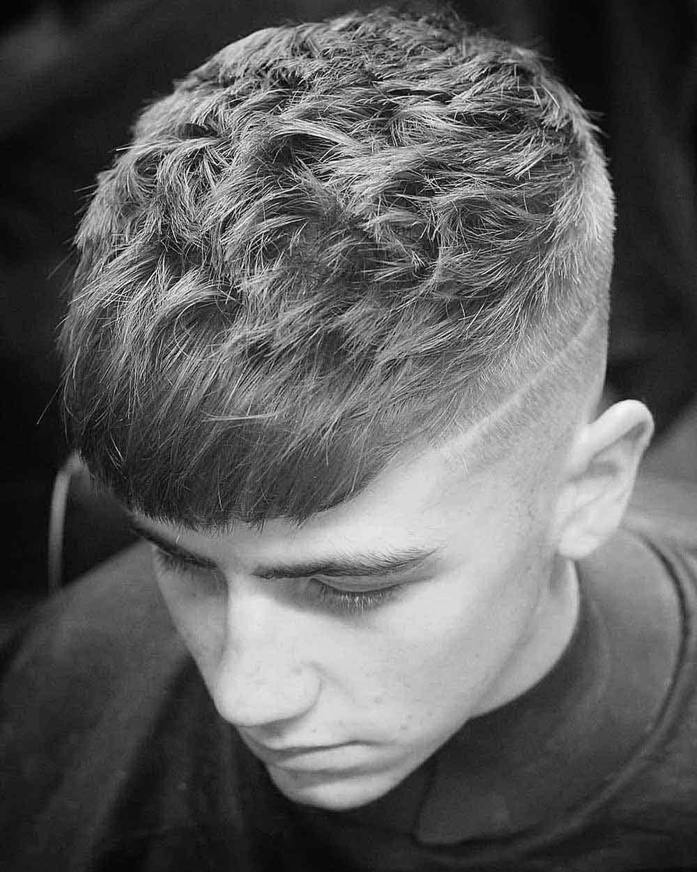 Kiểu tóc Choppy crop