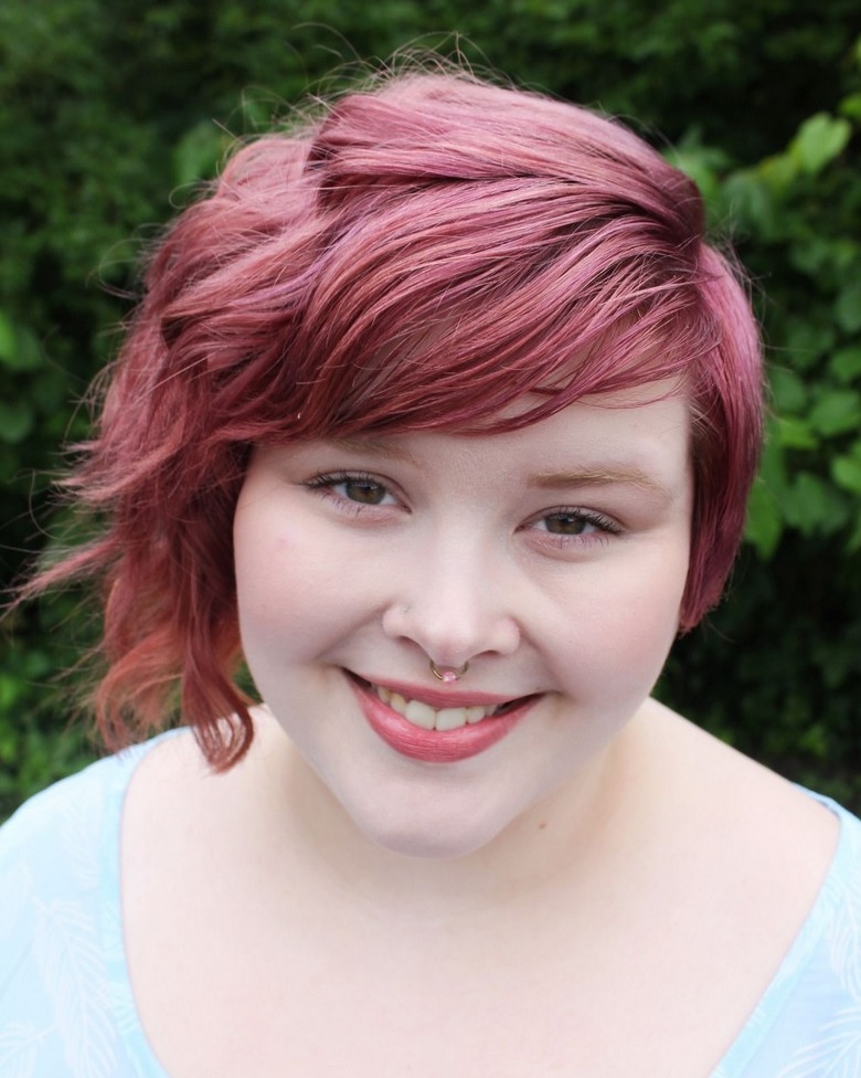 Kiểu tóc tomboy cho nữ mặt tròn