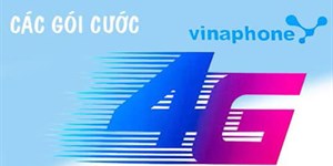 Cách đăng ký 4G Vina và các gói cước 4G Vinaphone