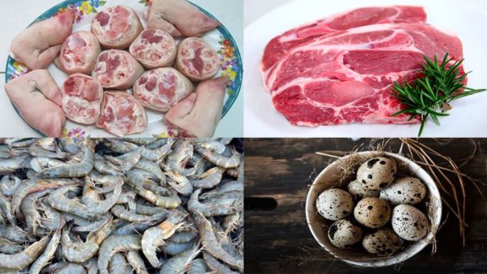 Nguyên liệu nấu hủ tiếu Nam Vang