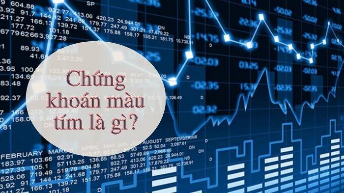 Màu tím trong chứng khoán là gì? Mã cổ phiếu màu tím là gì?