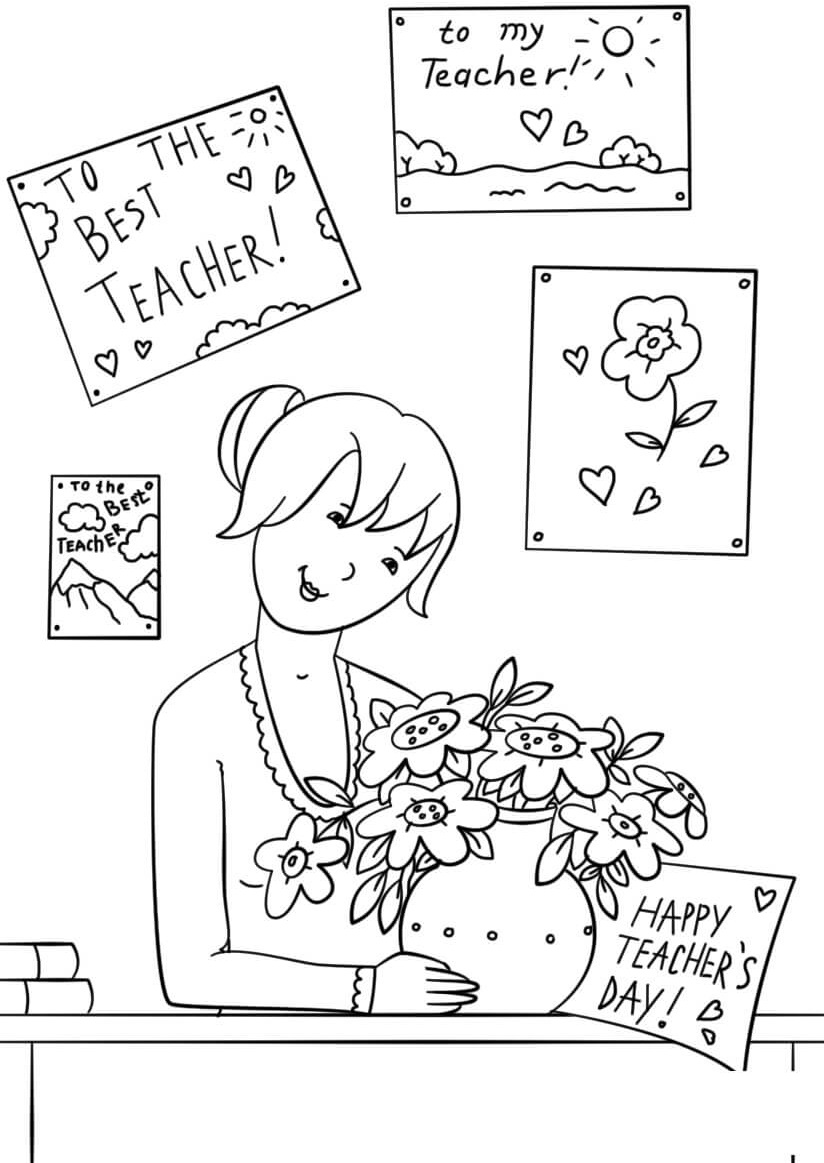 Tranh tô màu 20/11 đẹp mừng ngày Nhà giáo Việt Nam Tranh tô màu 20/11 đẹp mừng ngày Nhà giáo Việt Nam