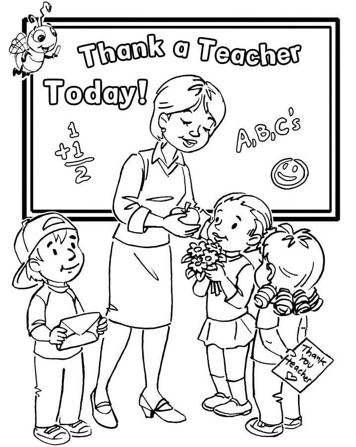 Tranh tô màu 20/11 đẹp mừng ngày Nhà giáo Việt Nam Tranh tô màu 20/11 đẹp mừng ngày Nhà giáo Việt Nam