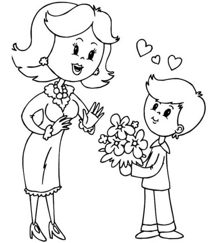 Tranh tô màu 20 tháng 11 Tranh tô màu 20 tháng 11