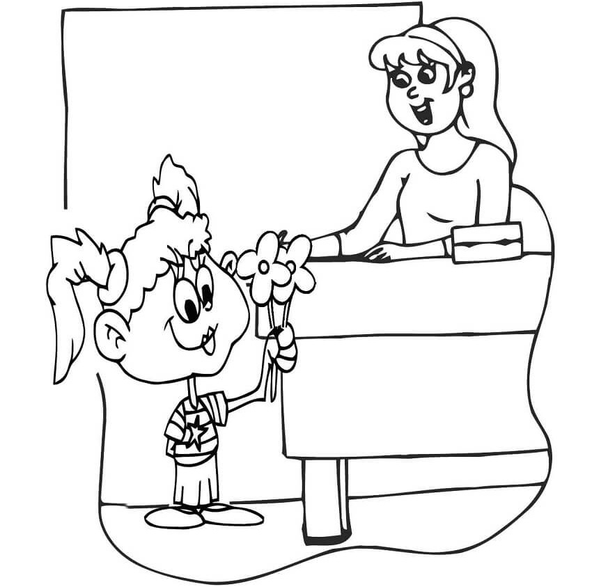 Tranh tô màu 20/11 đẹp mừng ngày Nhà giáo Việt Nam Tranh tô màu 20/11 đẹp mừng ngày Nhà giáo Việt Nam