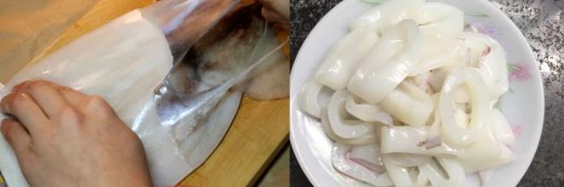 Cách chiên mực ngon