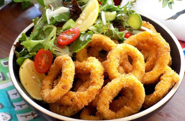 Cách làm mực chiên giòn ngon