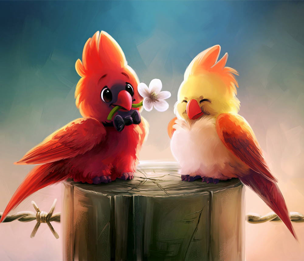 Hình nền Zalo dễ thương, cute 2 Hình nền Zalo dễ thương, cute 2