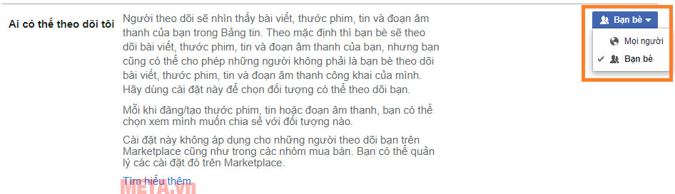 Cách bật chế độ theo dõi trên Facebook Cách bật chế độ theo dõi trên Facebook