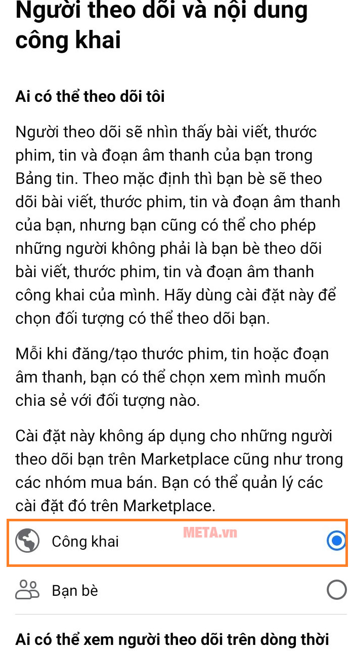 Cách bật chế độ theo dõi trên Facebook Cách bật chế độ theo dõi trên Facebook