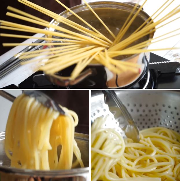 Cách làm mì Ý sốt kem