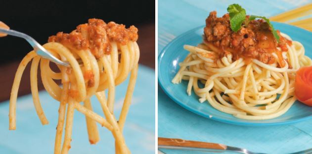 Cách làm mì Ý sốt bò bằm