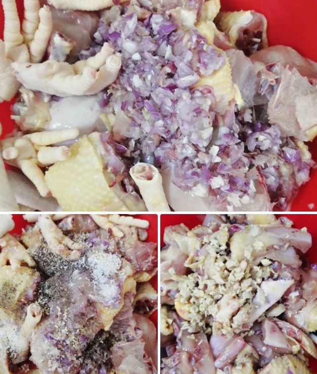 Cách làm thịt gà kho gừng ngon