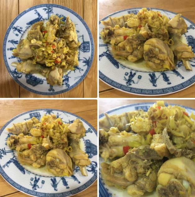 Cách làm thịt gà kho sả ngon