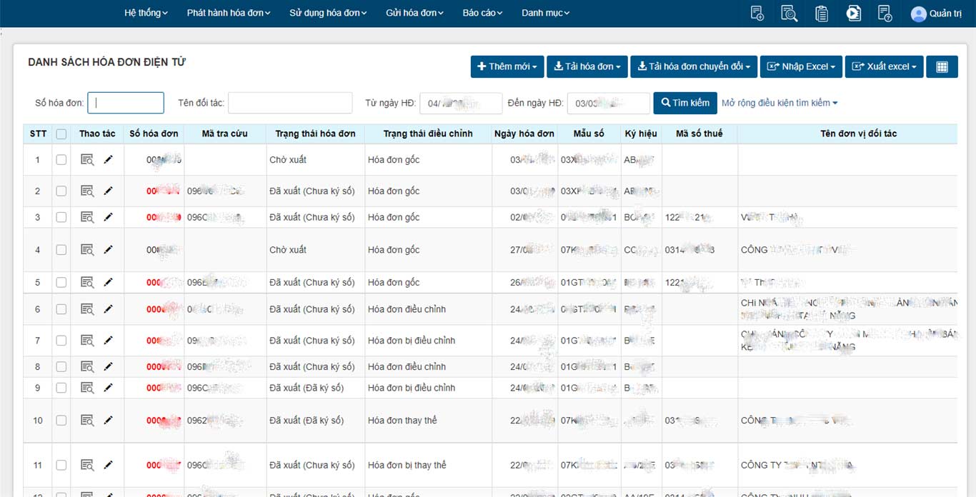 Hướng dẫn cách hủy hóa đơn điện tử đã phát hành