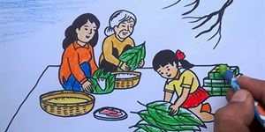 Cách vẽ tranh bốn mùa trong năm đơn giản, đẹp nhất