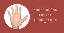 Tìm hiểu những đường chỉ tay xấu, không nên có