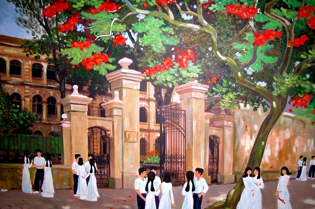 Thơ lục bát về mái trường mến yêu ngắn hay Thơ lục bát về mái trường mến yêu ngắn hay