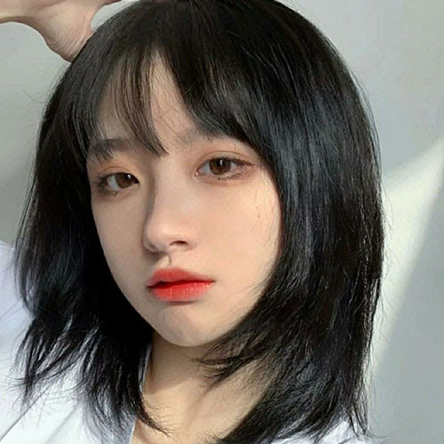 Kiểu tóc layer nữ ngắn có mái Kiểu tóc layer nữ ngắn có mái