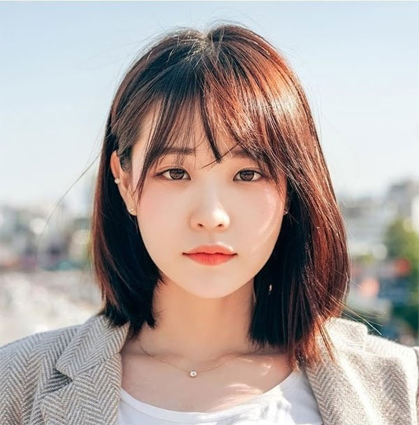 Kiểu tóc layer nữ ngắn có mái Kiểu tóc layer nữ ngắn có mái