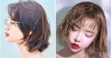 Kiểu tóc layer nữ mặt tròn có mái đẹp giúp nàng cực xinh
