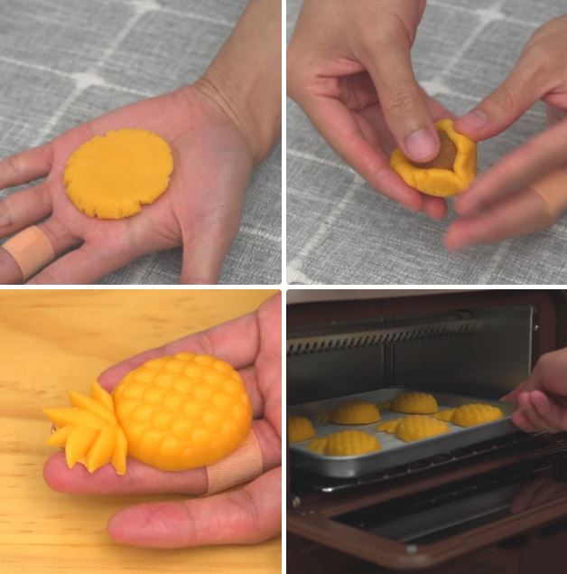 Cách làm bánh dứa Đài Loan chuẩn vị