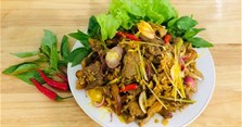 Cách làm thịt nai xào sả ớt và thịt nai xào lá lốt ngon, đơn giản
