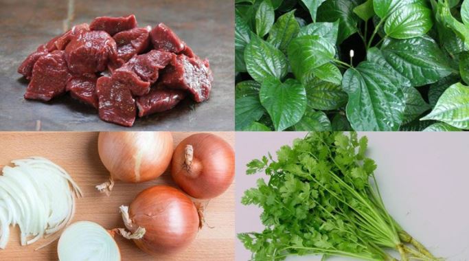 Cách làm thịt nai xào lá lốt