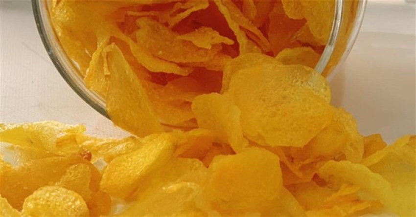 Cách làm bim bim khoai lang bằng nồi chiên không dầu giòn rụm, ăn vặt siêu đỉnh