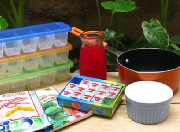 Cách làm kẹo chip chip dẻo cho bé từ bột rau câu