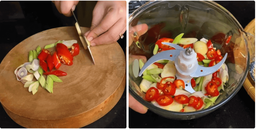 Cách làm thịt heo khô giả bò bằng nồi chiên không dầu