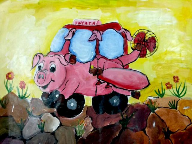 Vẽ tranh chiếc ô tô mơ ước của em Vẽ tranh chiếc ô tô mơ ước của em