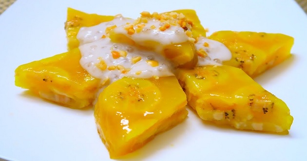 Cách làm bánh chuối hấp