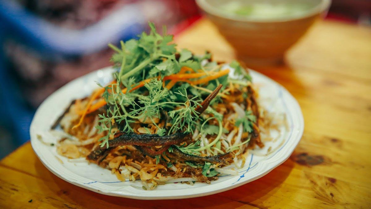 Cách làm miến lươn trộn