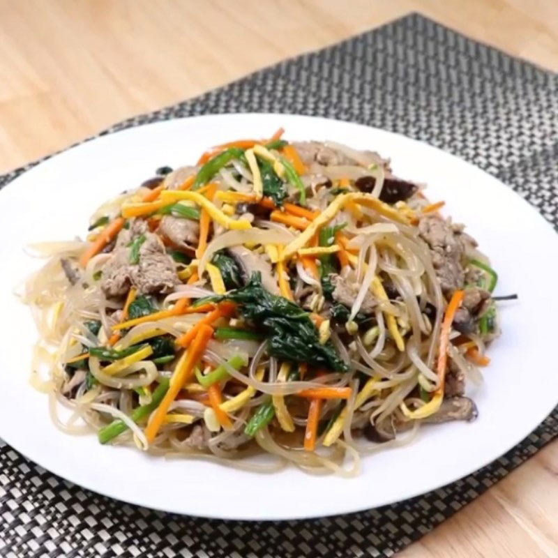 Cách làm miến trộn bò